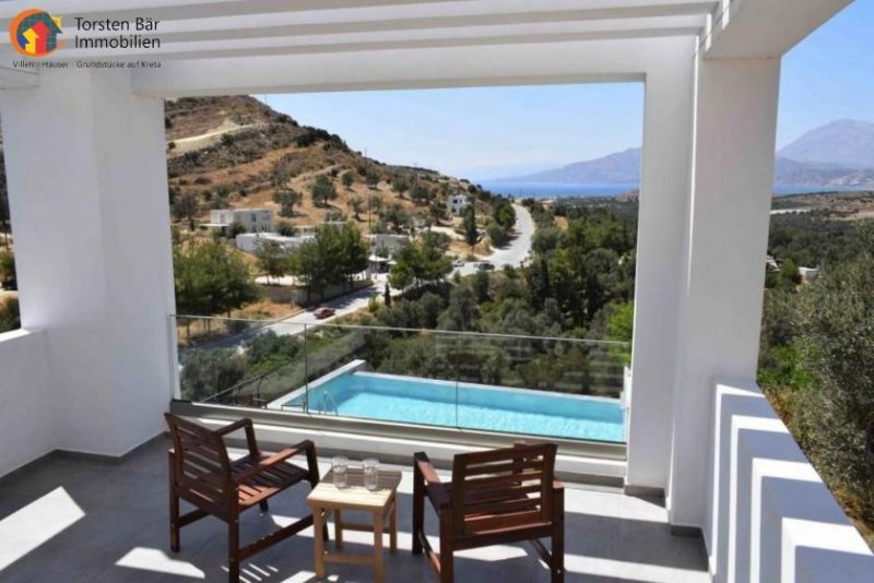 Kamilari Süd Kreta, Kamilari, Luxusvilla mit Panorama - Meerblick Haus kaufen